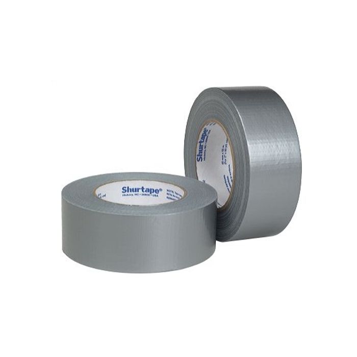 2.83" 72mm 3" x 25yd 7.5 Mil Thick White Duct Tape PE Coated Weather Resistant 