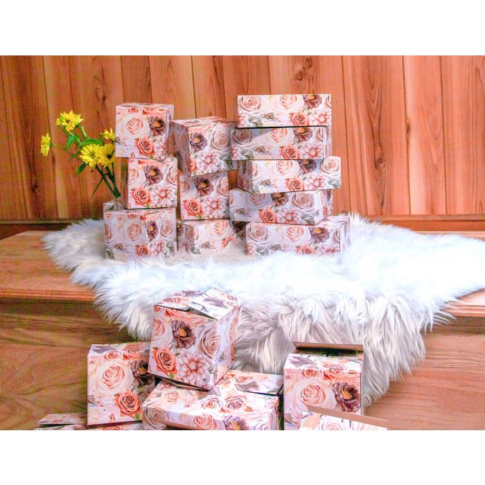 Designer Boxes, 9x6x3 Marble Design #SmileMail Box