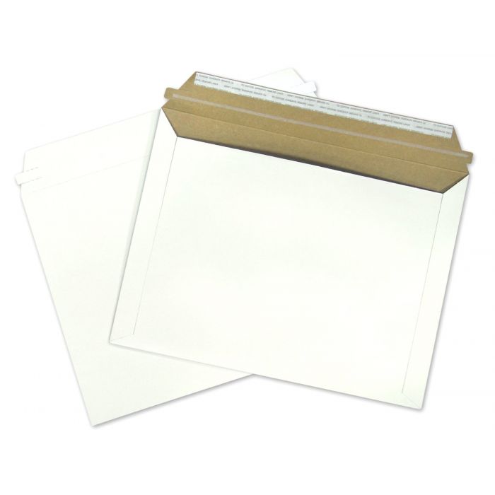 Quality Park Extra-Rigid Fiberboard Photo/Document Mailers Box of 25,White 9 x 11.5 Inches 2 Pack 
