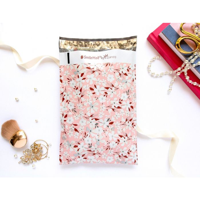 Floral Gold Wrapping Paper 7.5