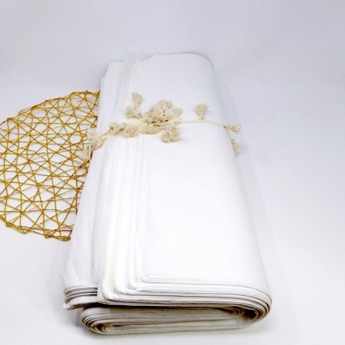 25 Sheets White Tissue Paper 20" x 30" 