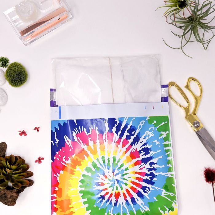100 10x13 Tie Dye Mailers Poly Shipping Envelopes Boutique Bags 