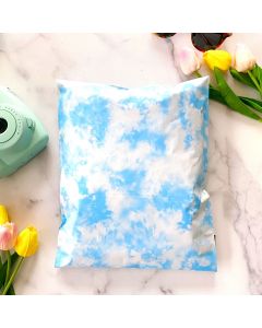 Cloud Tie Dye #SmileMail Designer Poly Mailers 10x13