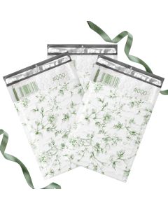 #000 Toile Floral SmileMail Poly Bubble Mailers: 4.25x8
