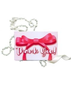 Bows 4x6 Thank You Cards 