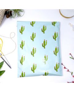 Cactus #SmileMail Designer Poly Mailers 10x13