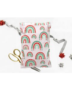 Christmas Rainbow #SmileMail Poly Mailers 7.5x10.5