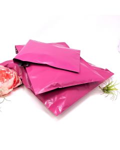 SmileMail Hot Pink Poly Mailers 19x24