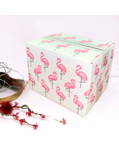 Flamingo Shipping Box 8x6x6
