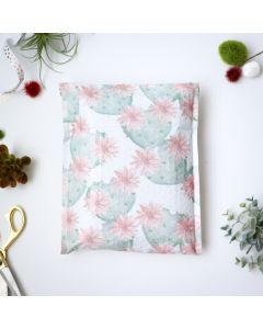 #2 #SmileMail Flowering Cactus Poly Bubble Mailers: 8.5x12 