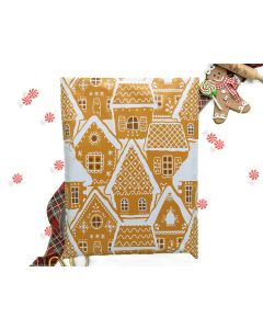 Gingerbread House #SmileMail Poly Mailers 10x13