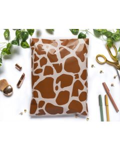 Giraffe #SmileMail Designer Poly Mailers 10x13