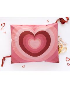 Hearts #Smilemail Poly Mailers 14x17 