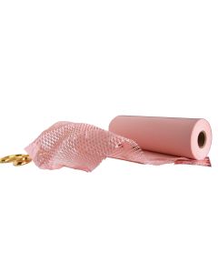 Honeycomb Packing Paper 12.5" x 210 ft - Pink (2 rolls)