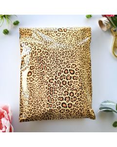 Leopard #SmileMail Designer Poly Mailers 10x13
