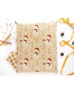 Snowman #SmileMail Christmas Poly Mailers 14x17