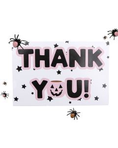 Trick or Treat 4x6 Thank You Cards 