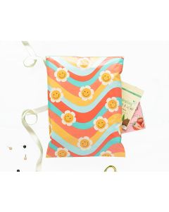 Wavy Daisy #Smilemail Poly Mailers 10x13