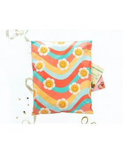Wavy Daisy #Smilemail Poly Mailers 14x17