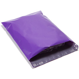 purple poly mailer
